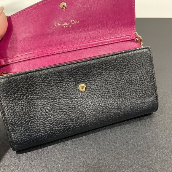 Christian Dior Diorissimo Long Wallet with Dior Charms (JB1346) - Picture 8 of 11